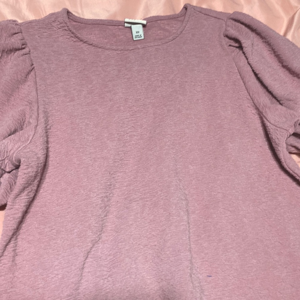 Purple blouse top a new day worn a few times not damaged!!!